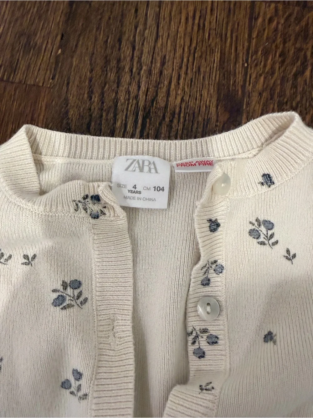 Zara knit cardigan